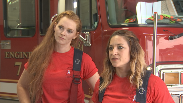 Tulsa women firefighters to have calendar – 102.3 KRMG