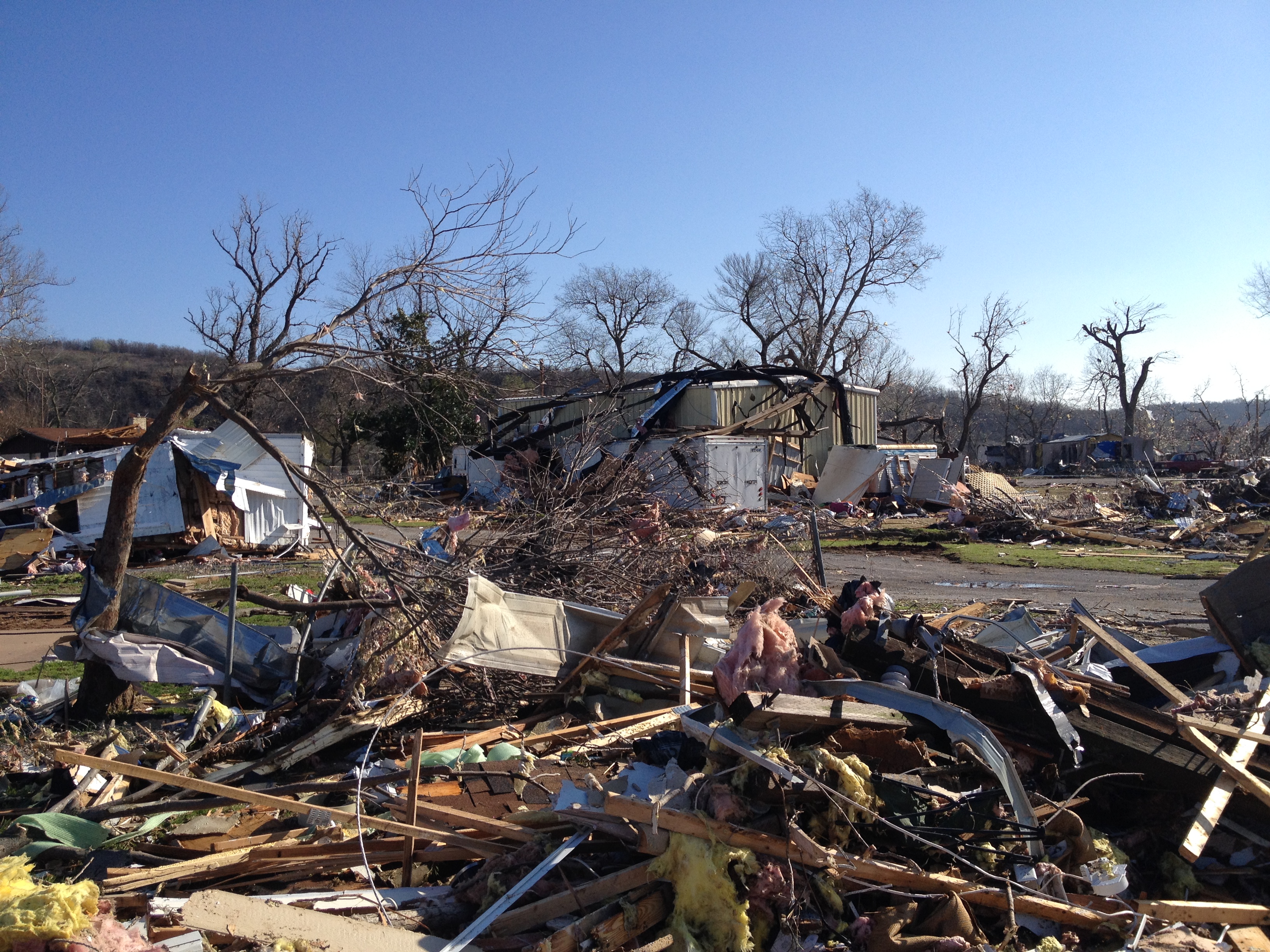 Sand Springs Tornado Damage March 25 102.3 KRMG