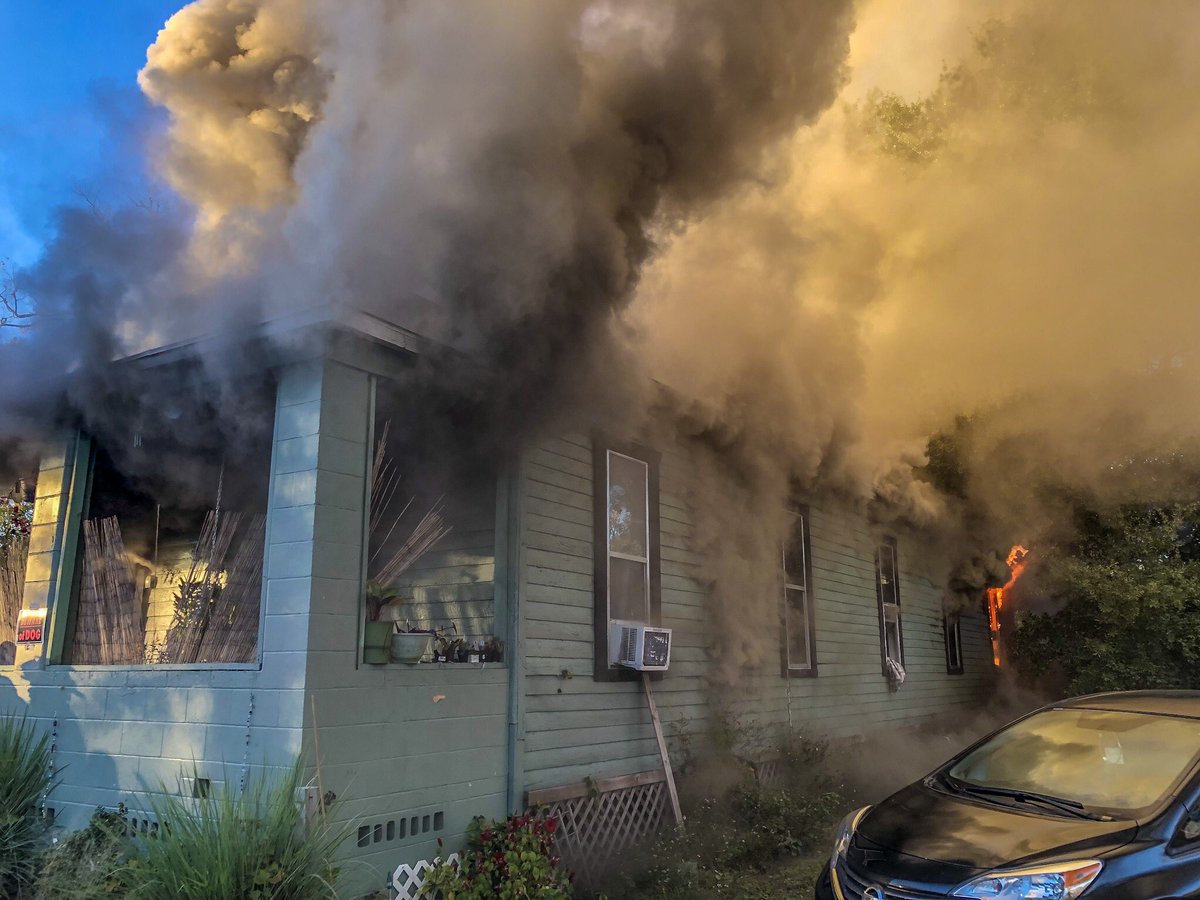 Three separate fires spark across Northeast Florida, one injury