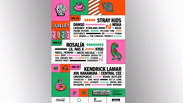 Kendrick Lamar, Stray Kids Confirmed For Lollapalooza Paris 2023
