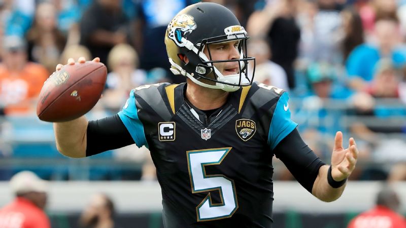 Blake Bortles: Former Jacksonville Jaguars quarterback Blake