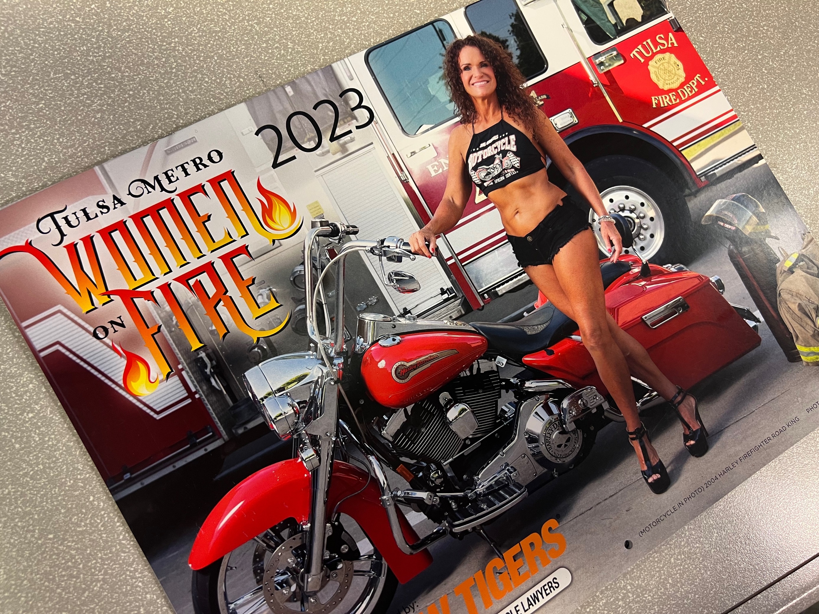 Photos: Tulsa Firefighters and Women on Fire 2023 calendars – 103.3 The  Eagle