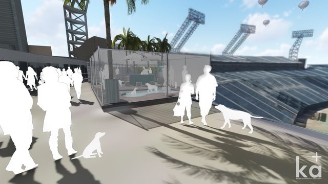 Gamechanger: Visit the Only NFL Stadium With a Dog Park - BringFido