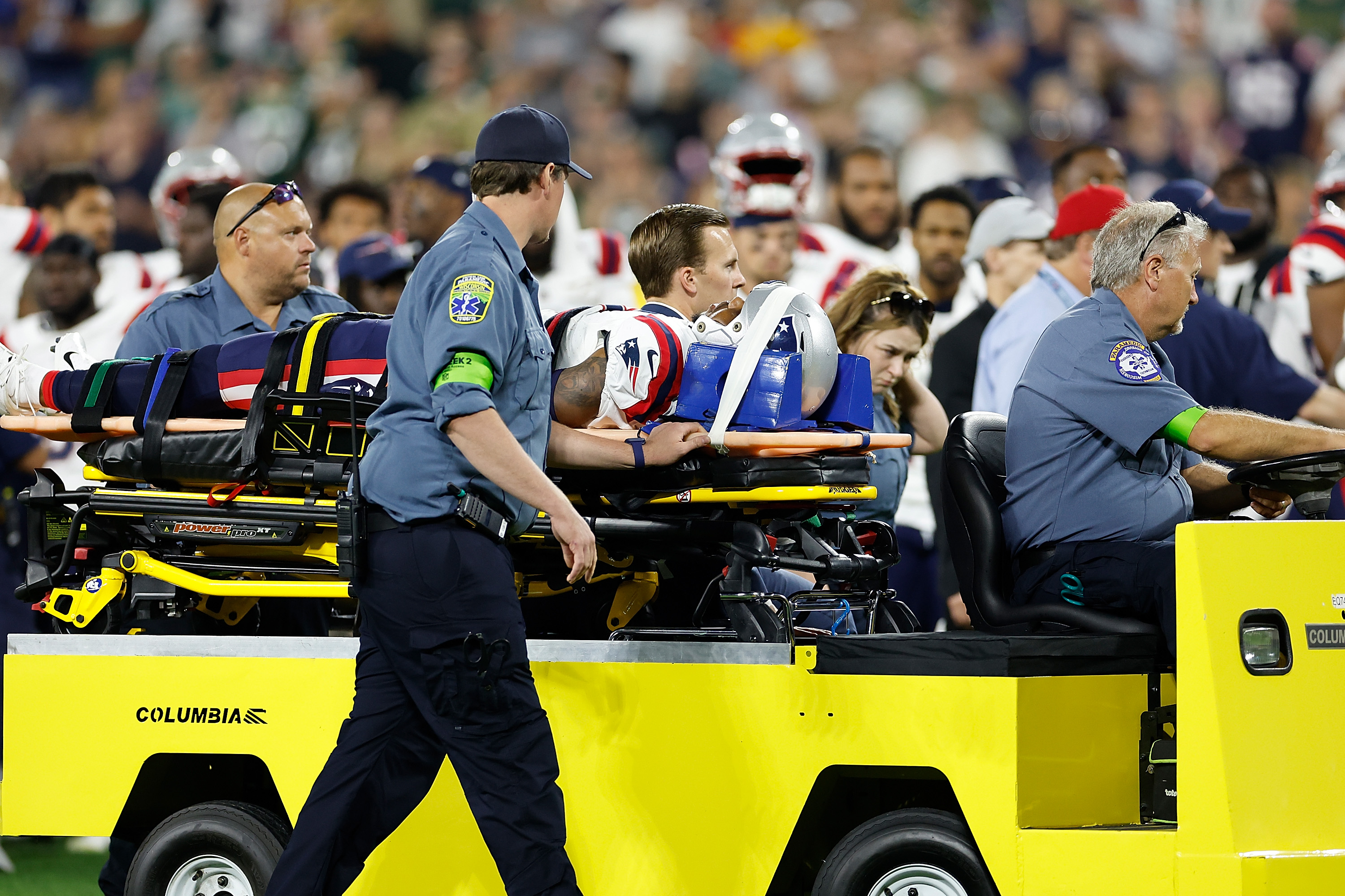 Patriots-Packers preseason game suspended after rookie Isaiah Bolden  suffers head injury - The Boston Globe