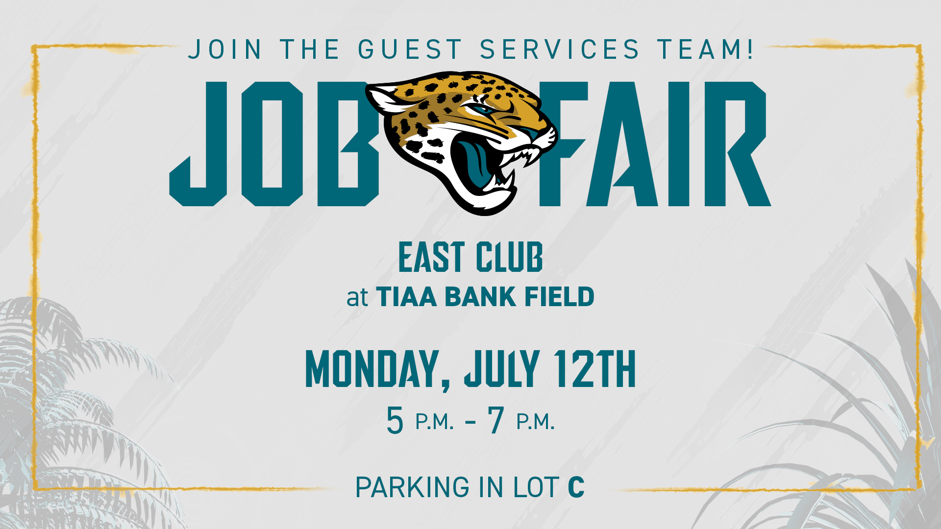 Jacksonville Jaguars Host Job Fair