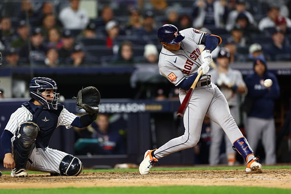 Photo: Houston Astros against New York Yankees ALCS Game One in Houston -  HOU20221019706 