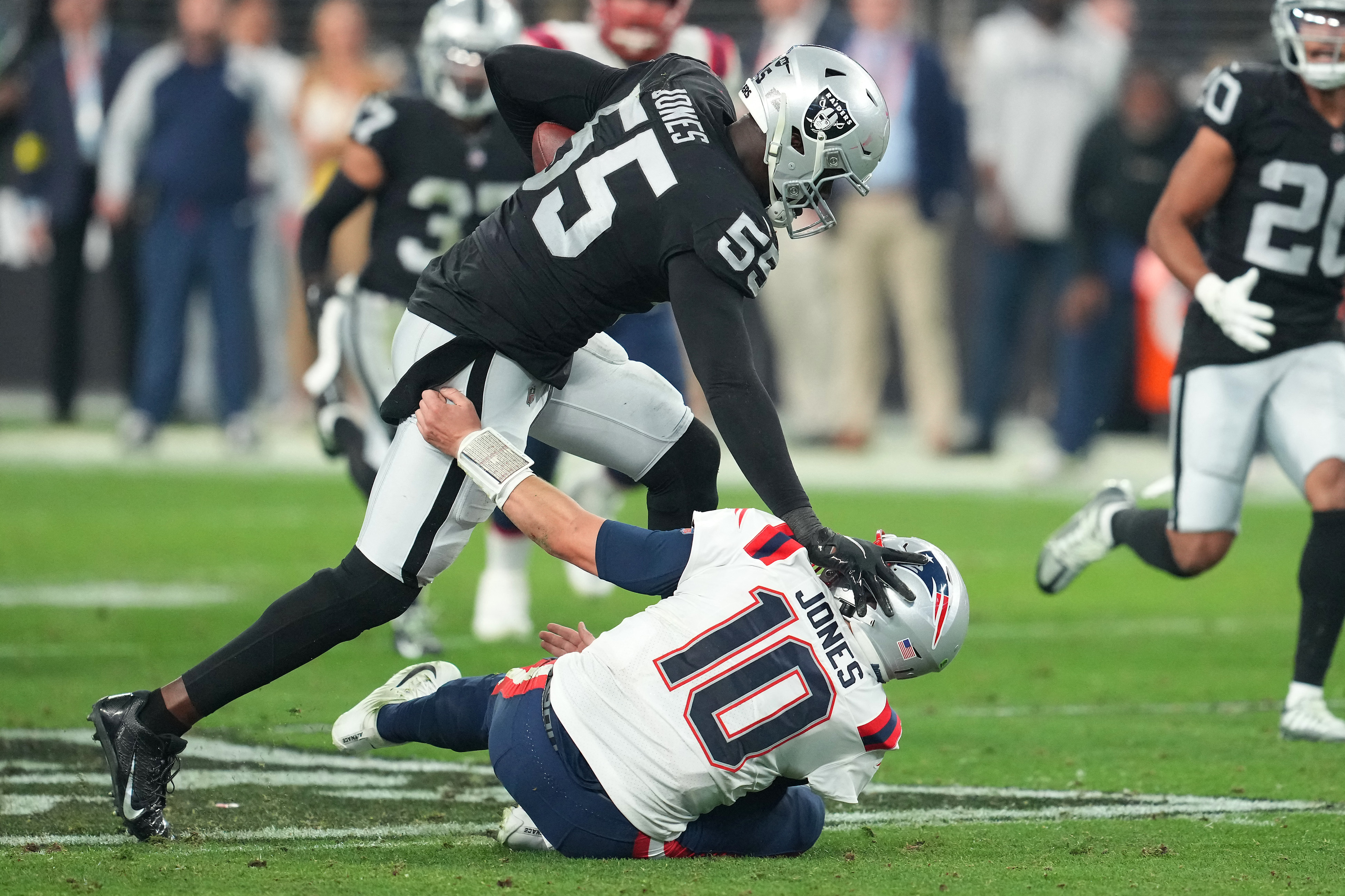 Las Vegas Raiders' Chandler Jones says he was recently hospitalized against  his will