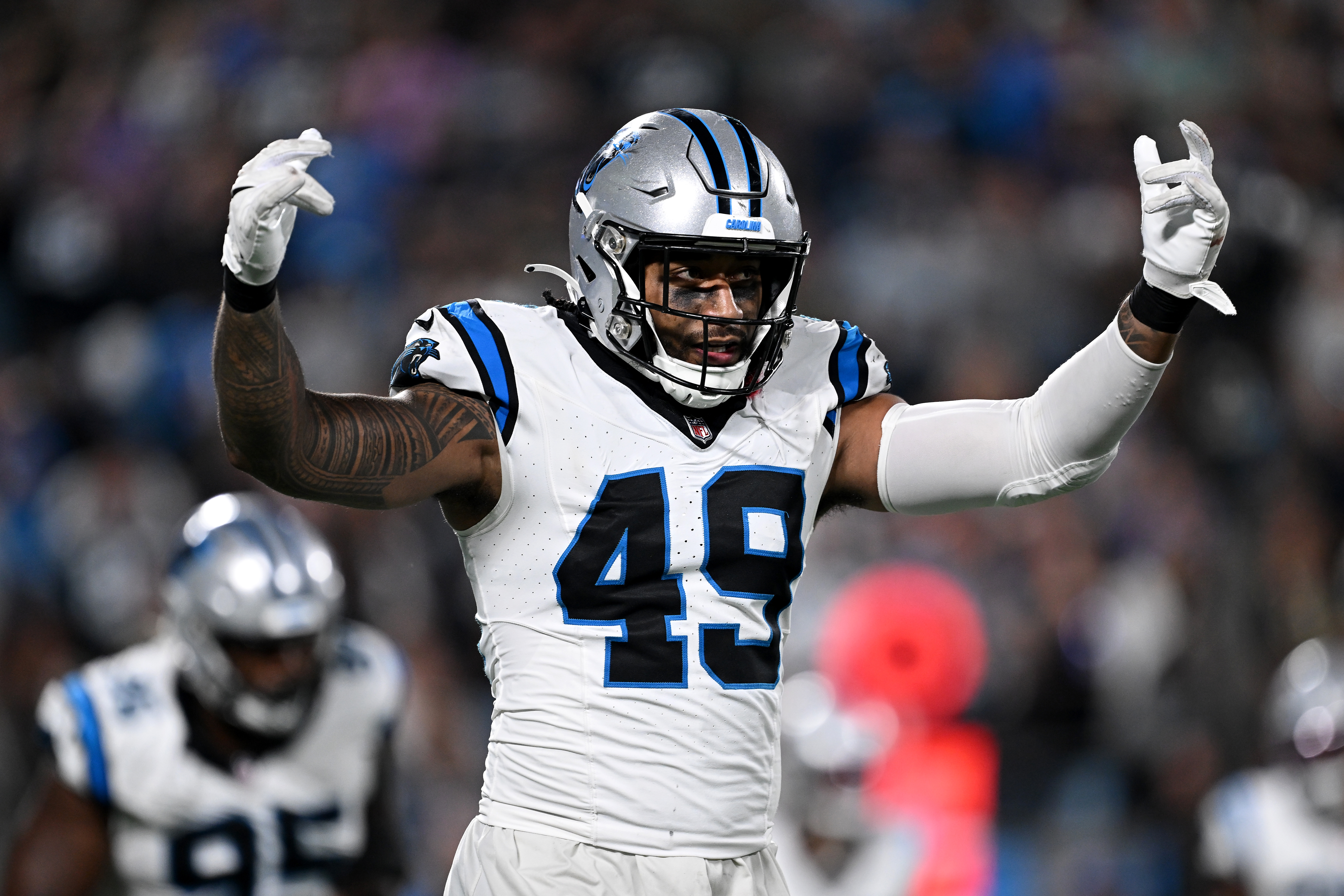 Panthers' HC Frank Reich told reporters that LB Shaq Thompson