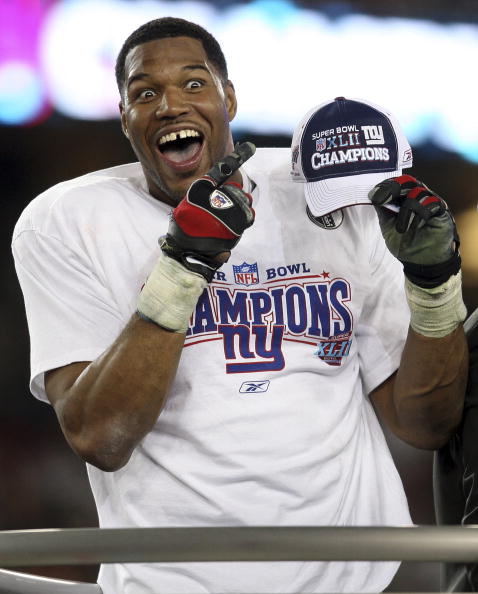 Michael Strahan's Super Bowl jersey in dispute - Sports Collectors Digest