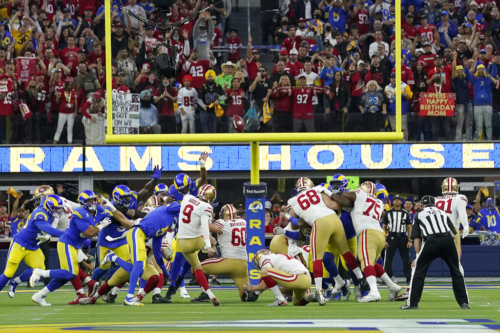 49ers 17-20 Rams: Rams to play Super Bowl LVI at home by beating 49ers in NFC  Championship Game