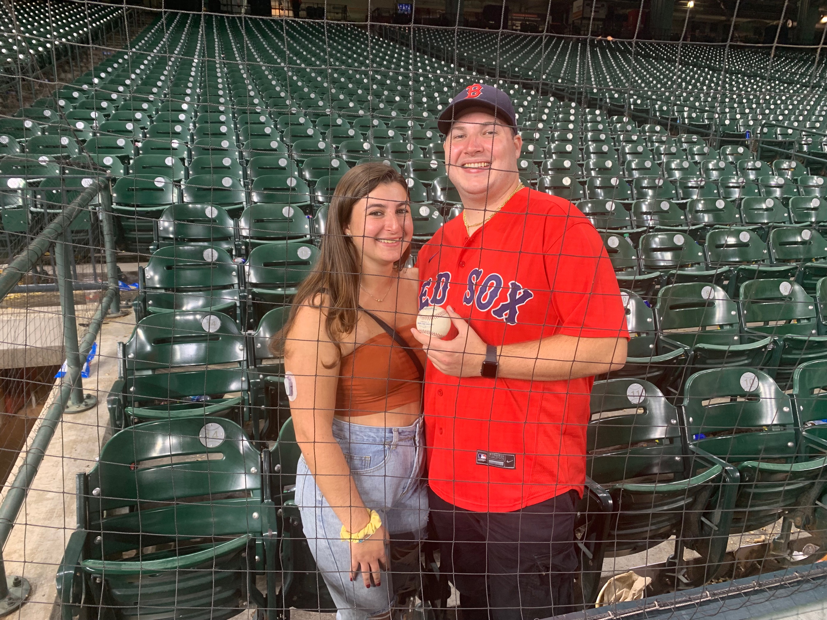 According to his sister, JD Martinez made his Fenway debut 12