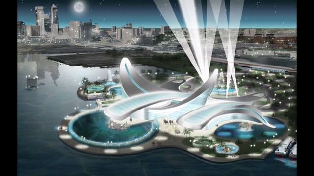 Aqua Jax takes push for aquarium in downtown on the road for the