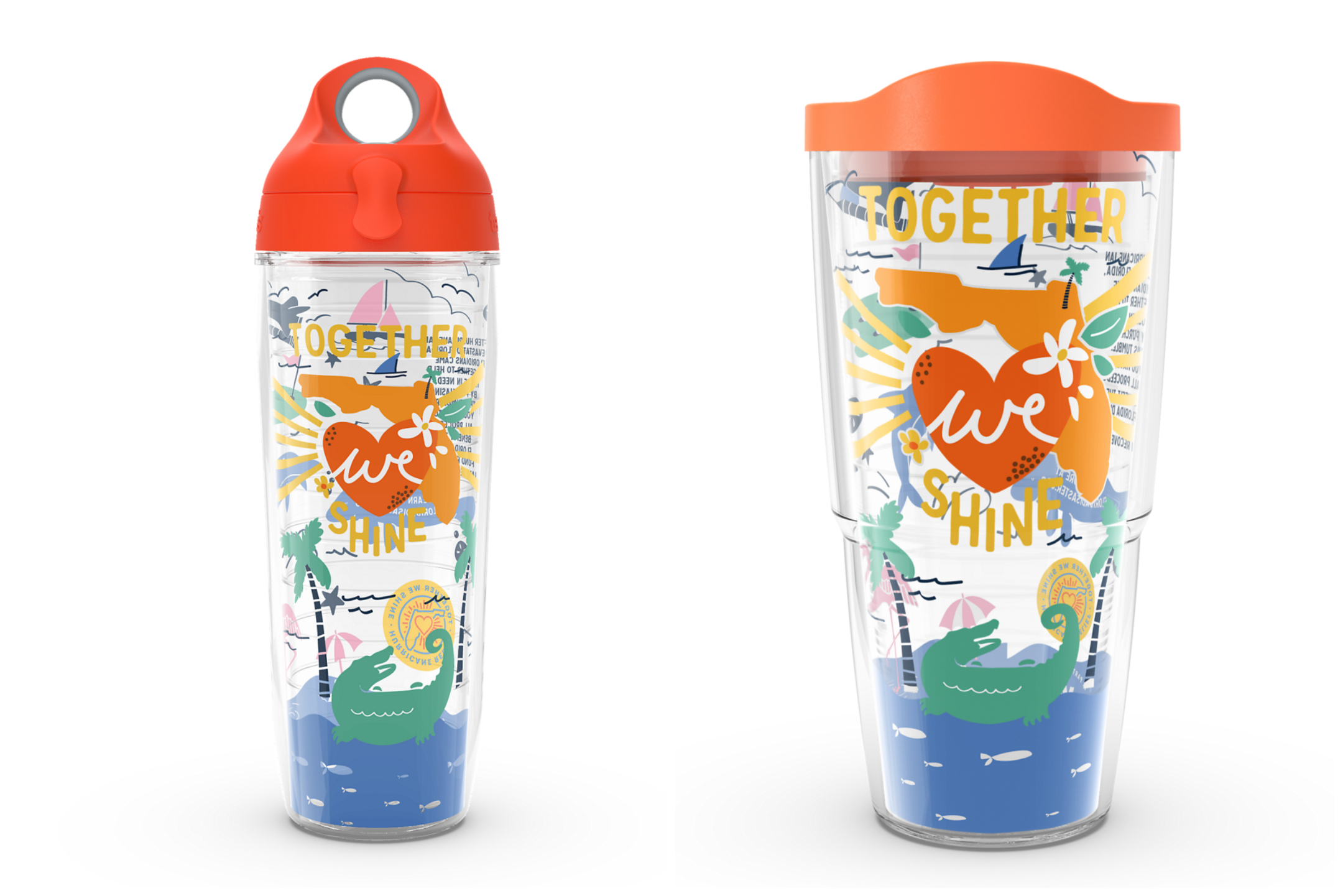 Tervis 24 Oz. Tumbler Goldfish Water Bottle with Lid