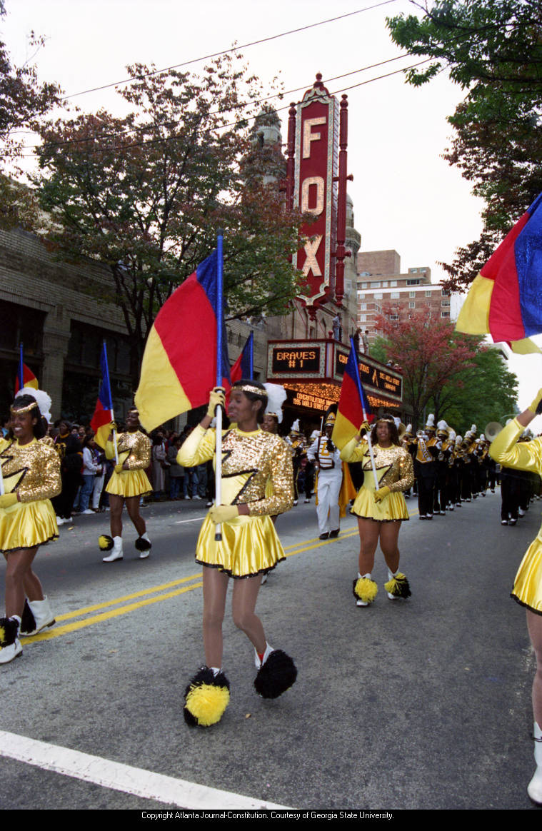 Atlanta Braves parade after 1995 World Series win