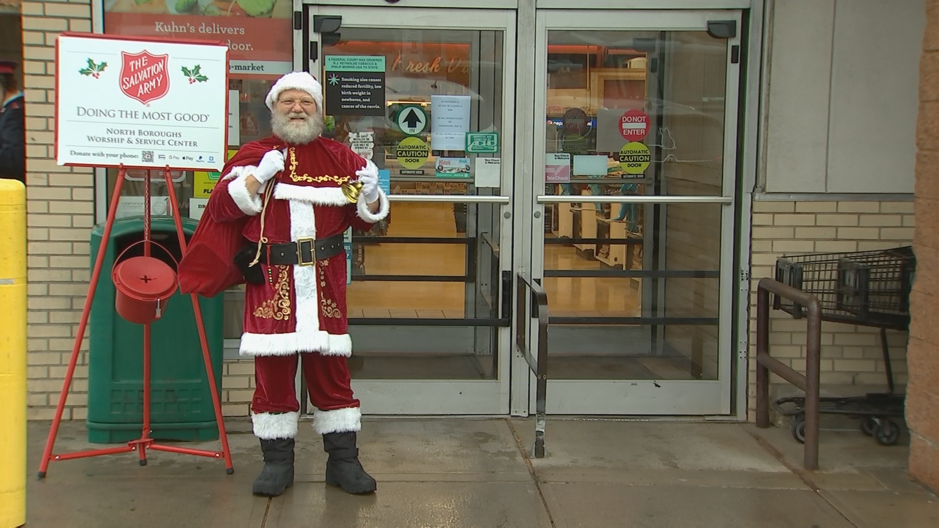 The Salvation Army Kicks Off Their Annual Christmas Kettle Campaign