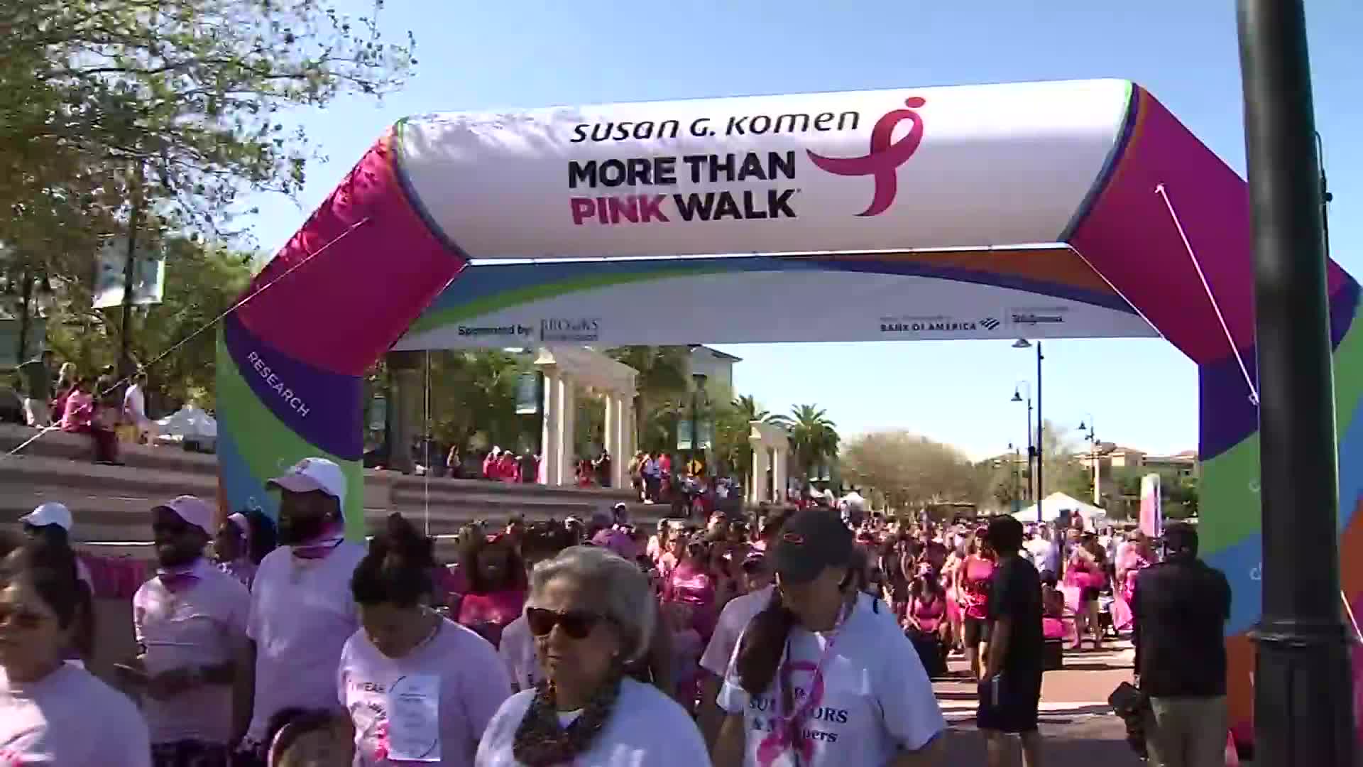 Breast cancer awareness walk Charlotte More than Pink