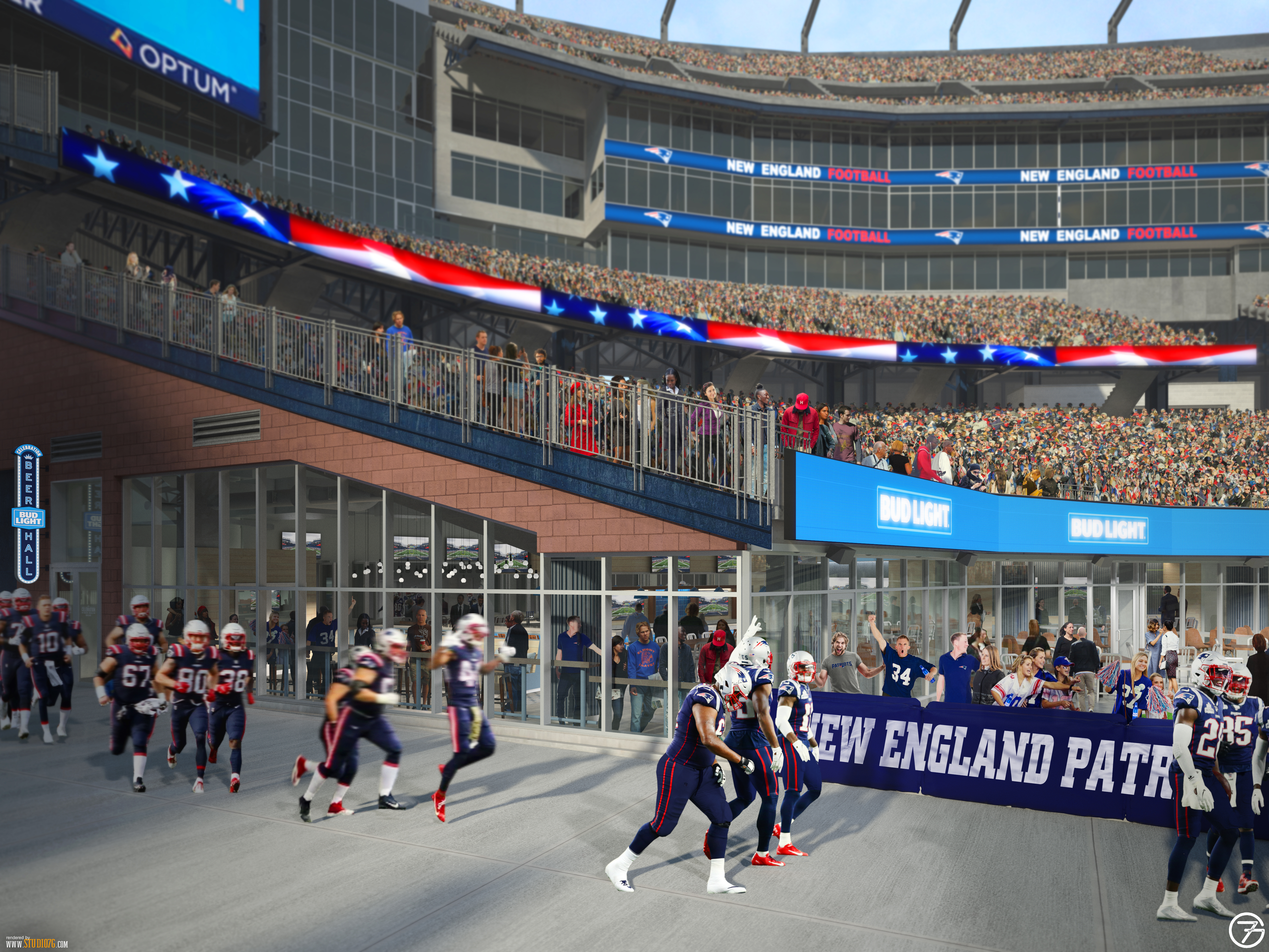 Gillette Stadium renovations complete ahead of Patriots season opener