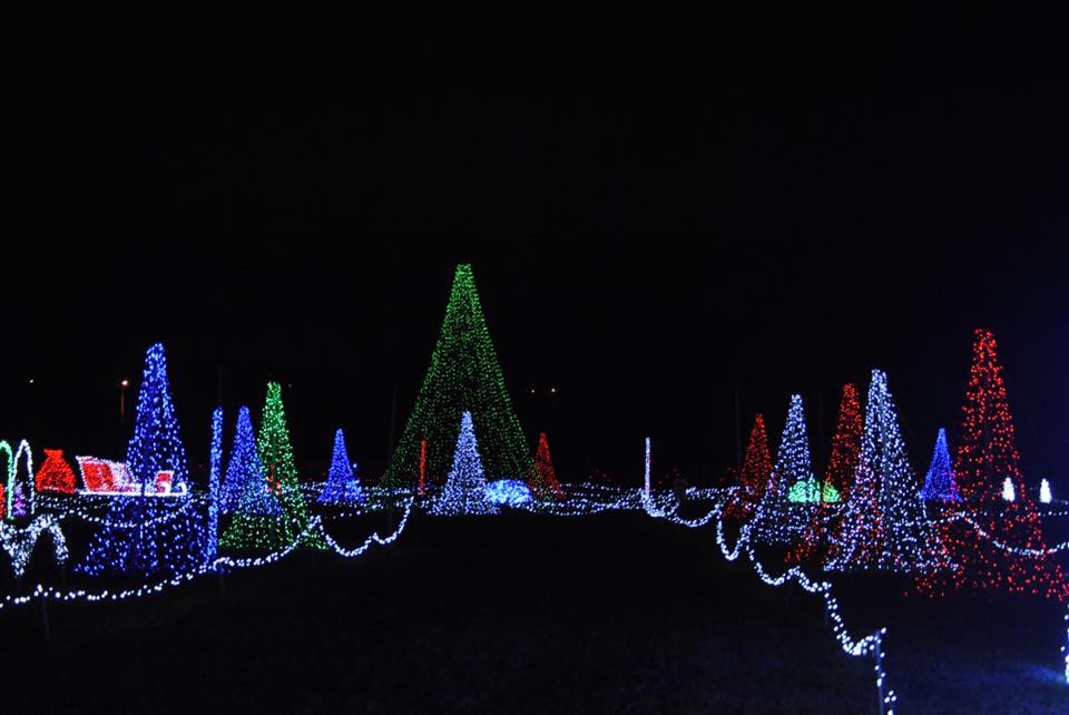 Map Best places to see Christmas lights in the Jacksonville area in 2017