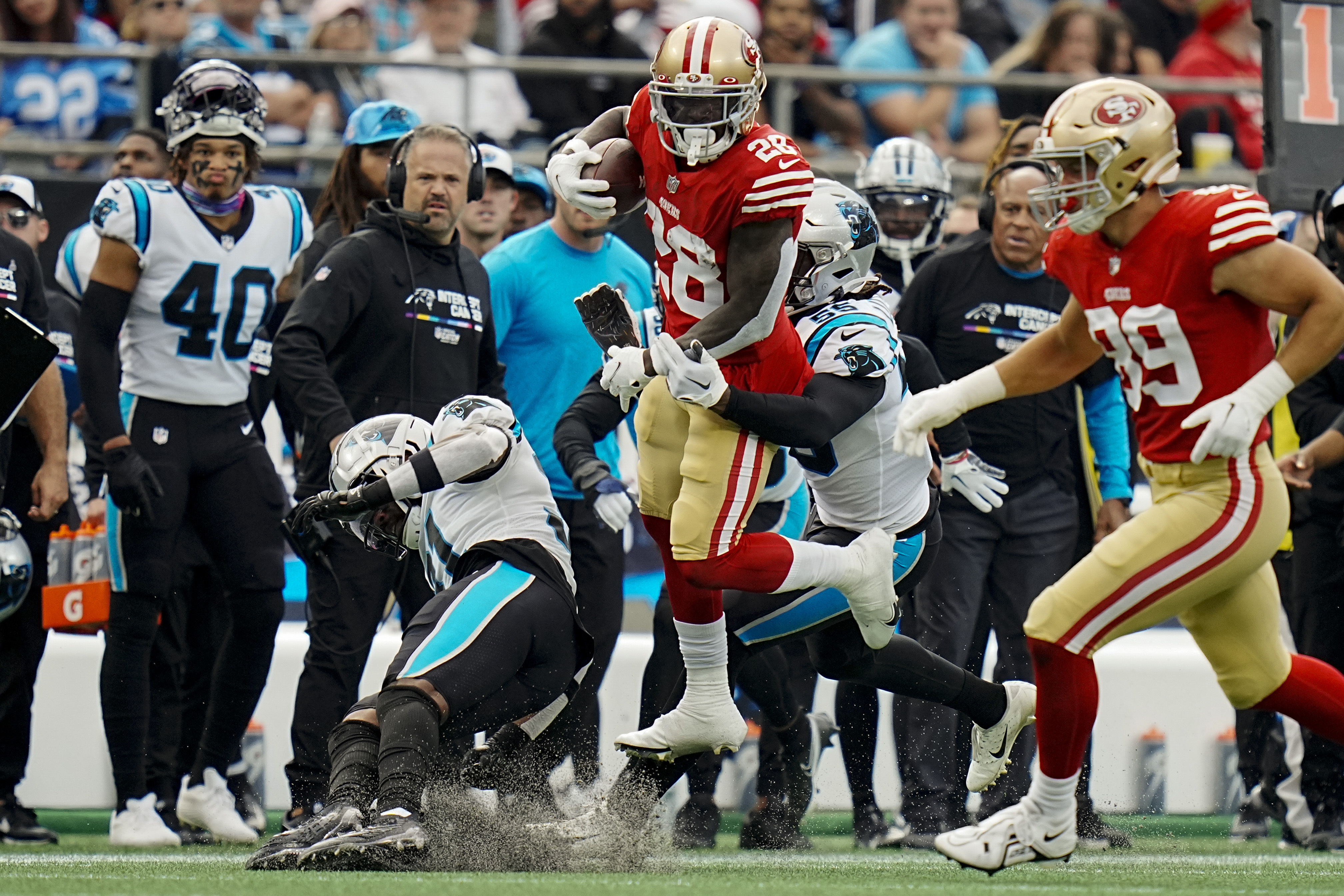 San Francisco 49ers Vs Carolina Panthers Post Game 