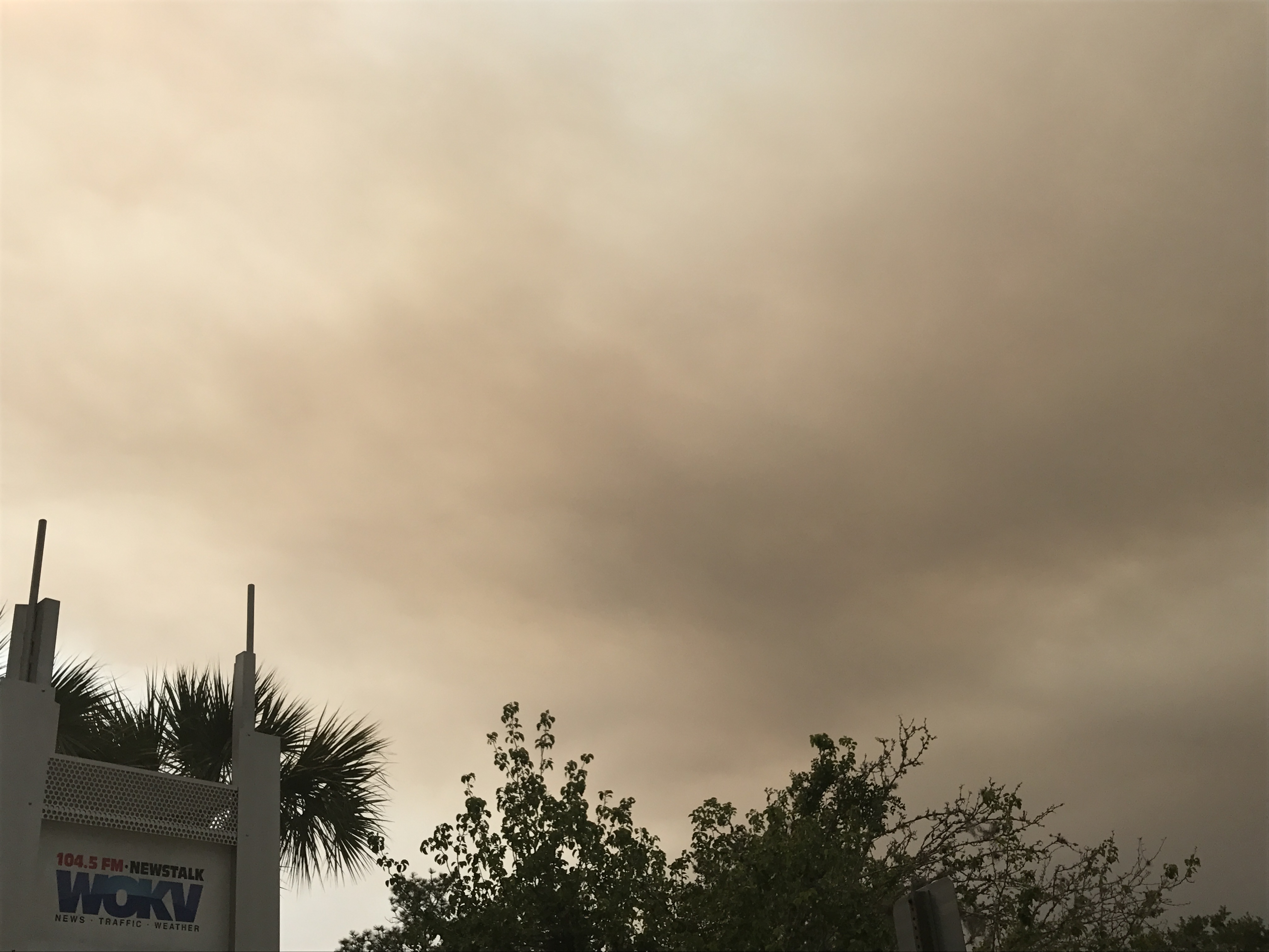 Two wildfires adds to smoke in the air in Jacksonville 104.5 WOKV