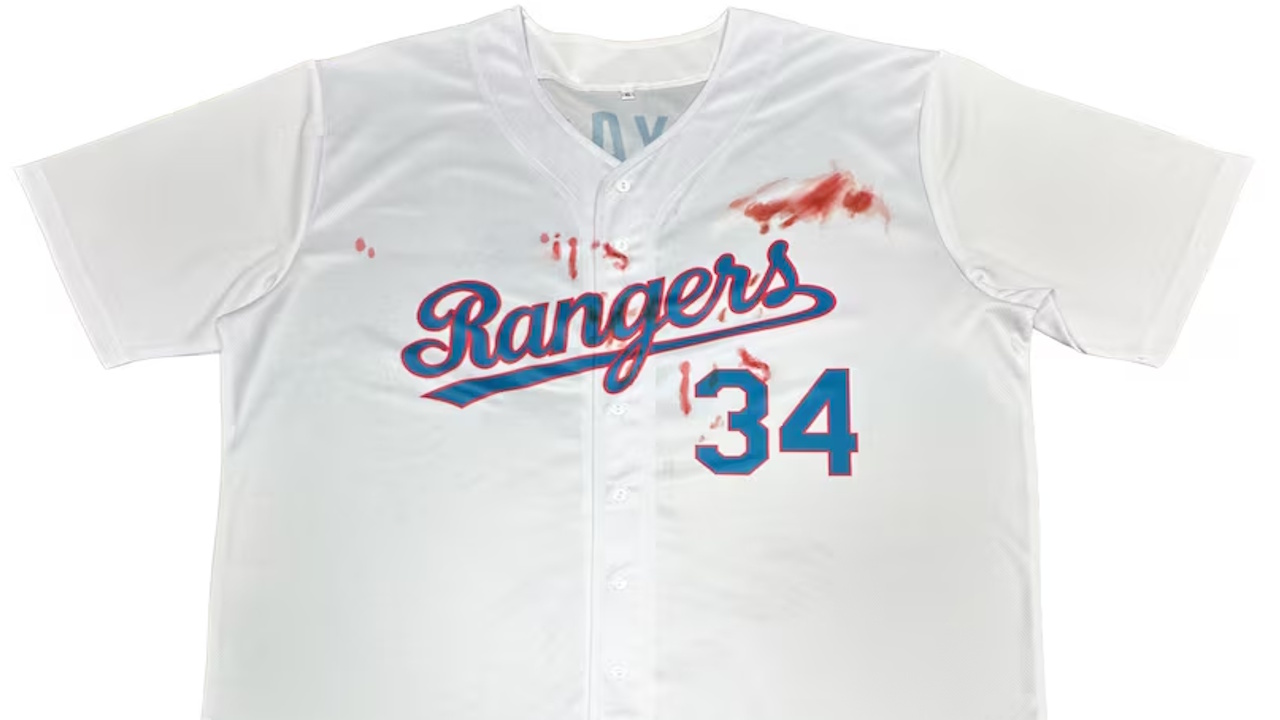 Texas Rangers announce Nolan Ryan bloody lip jersey giveaway
