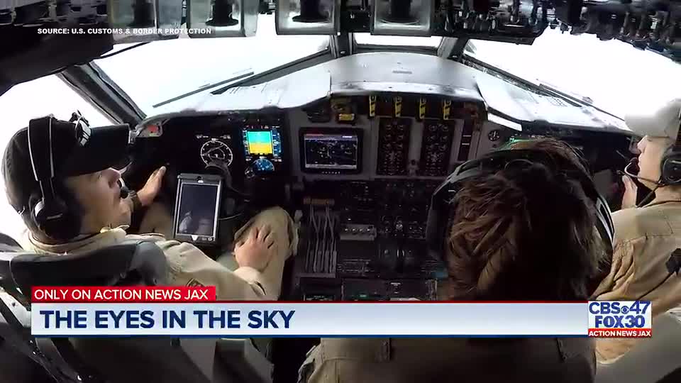 The Silent Eyes In The Sky The Mission Of Customs And Border Protection Action News Jax