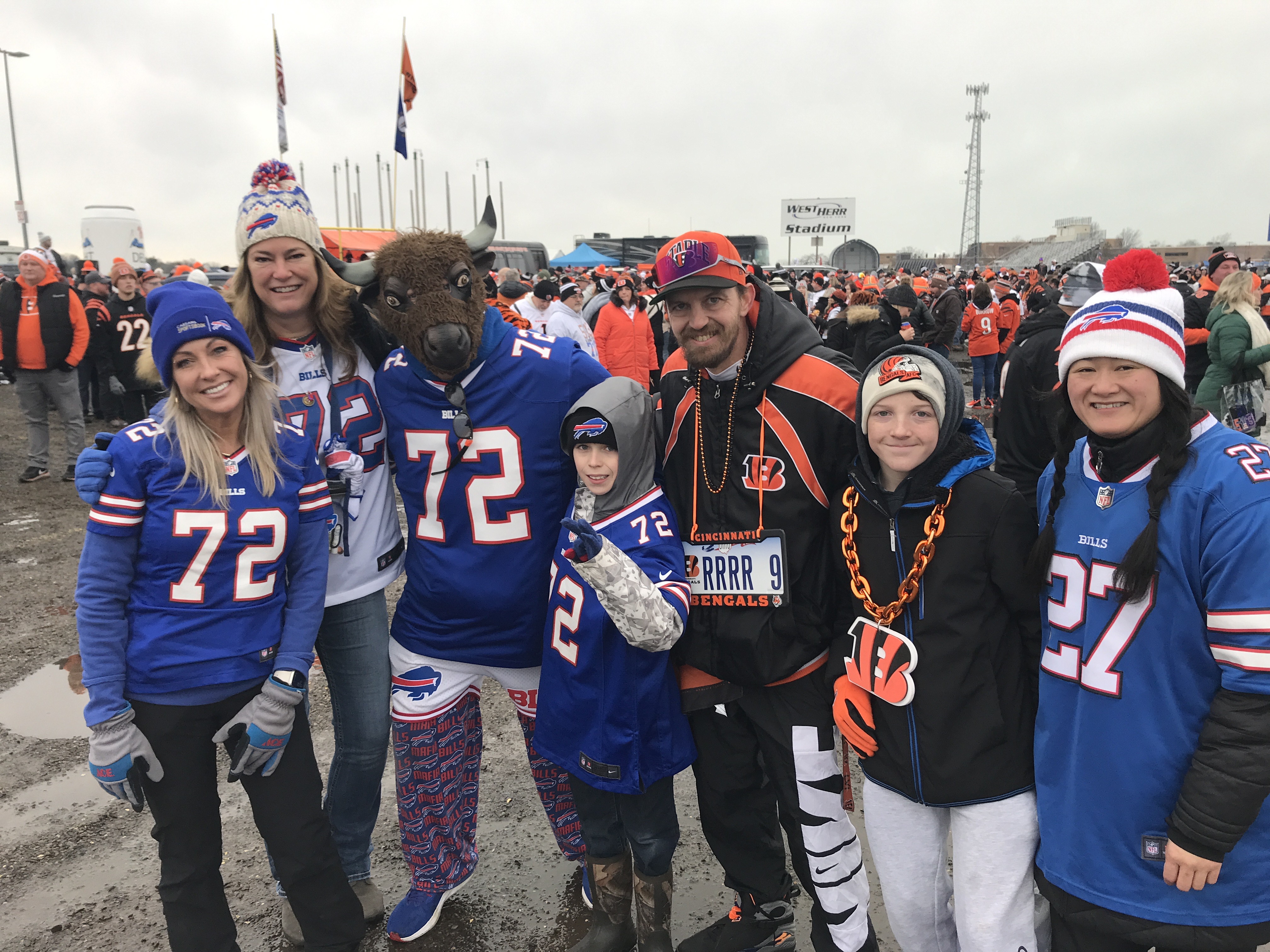 Photos: Bills fans tailgate before home opener against Bengals