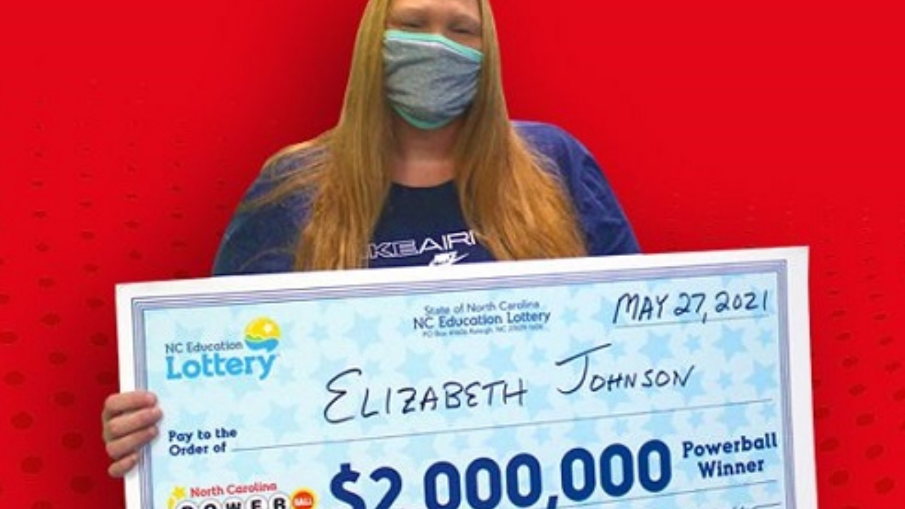 NC woman wins 2M Powerball prize after missing previous drawing