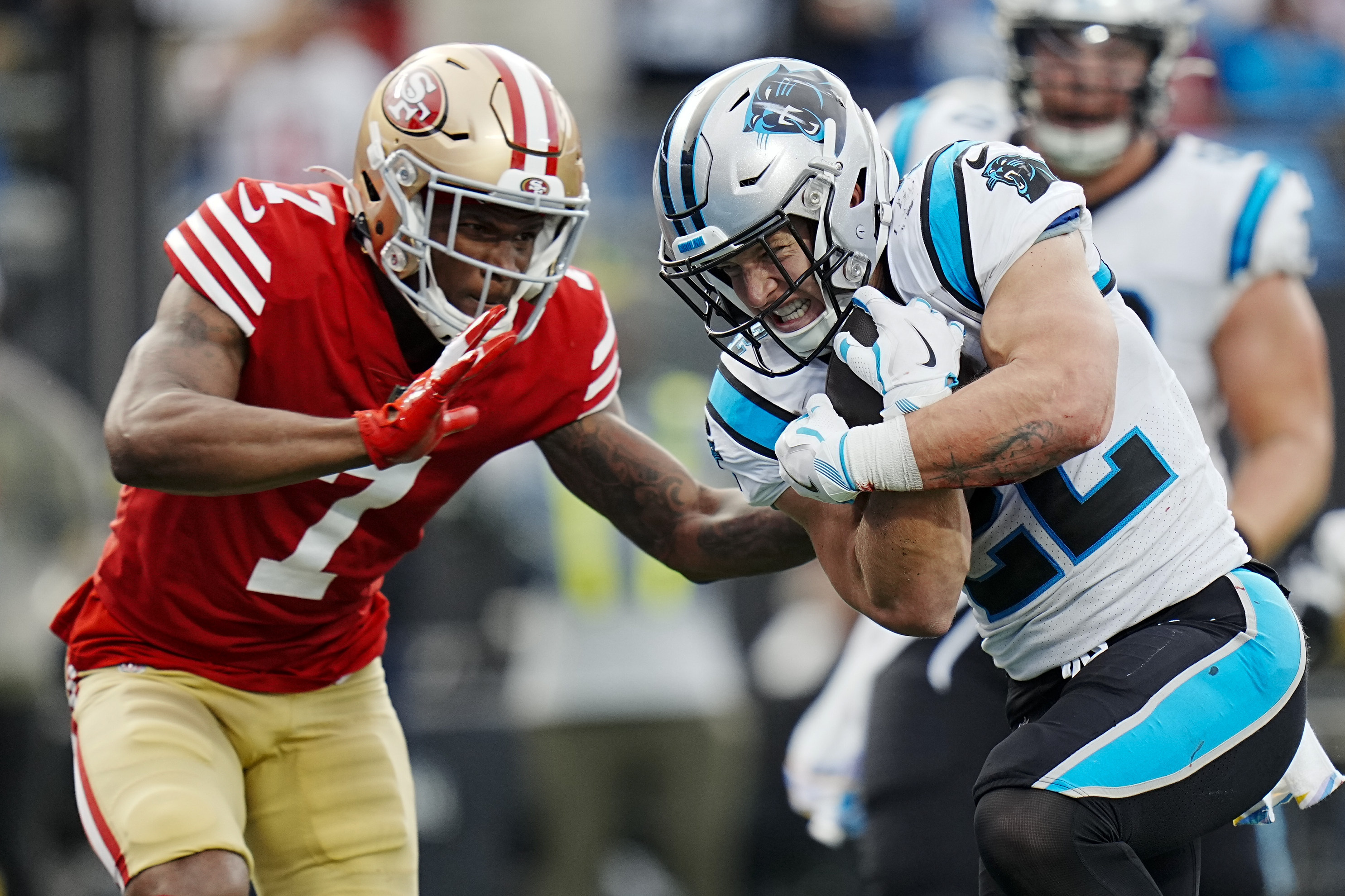 49ers-Panthers: Niners win 37-15 but Bosa, Gould and Moseley injured