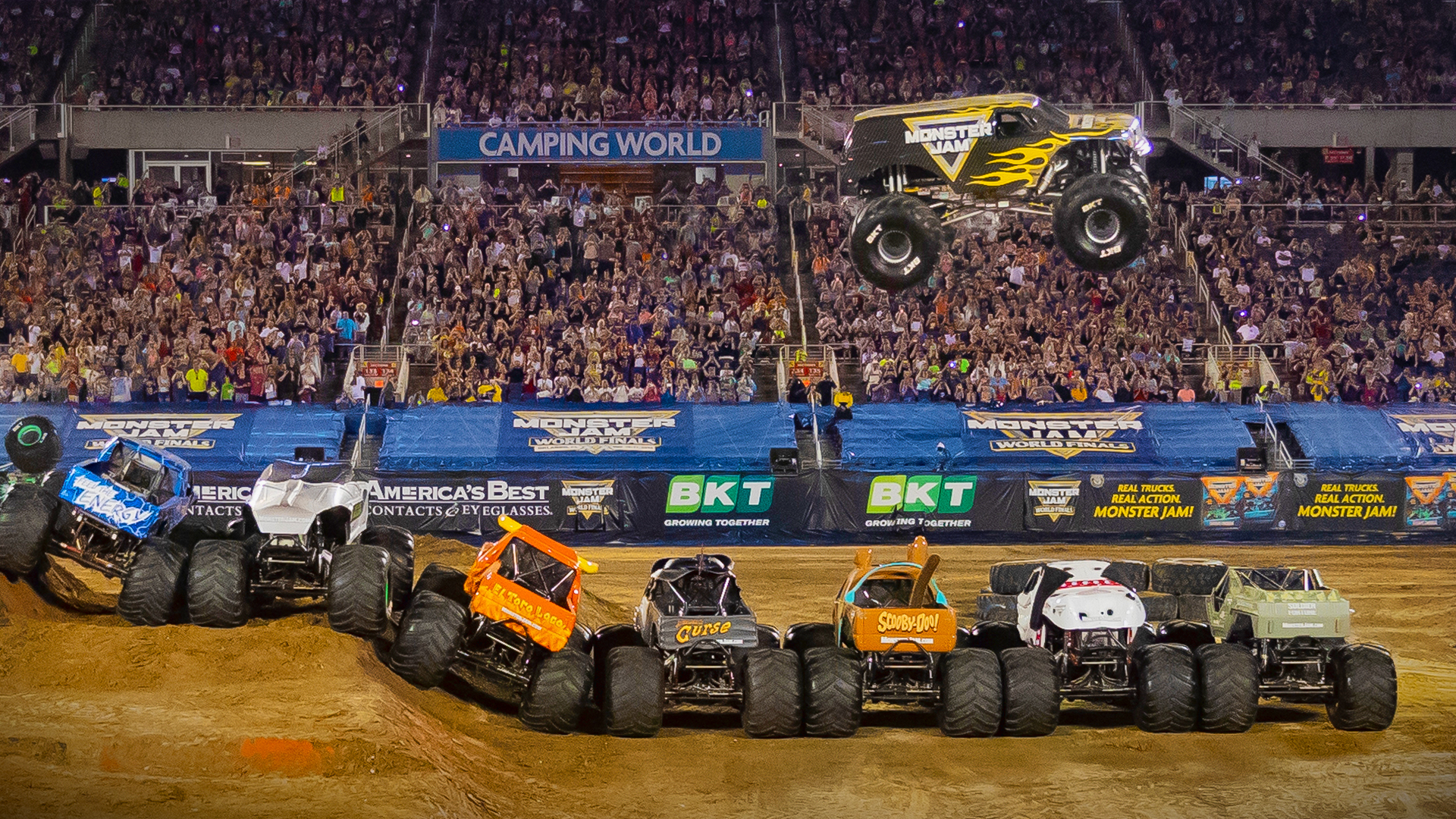 Como é o Monster Jam - evento de trucks em Orlando