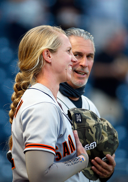 SF Giants' Alyssa Nakken notches more history as base coach