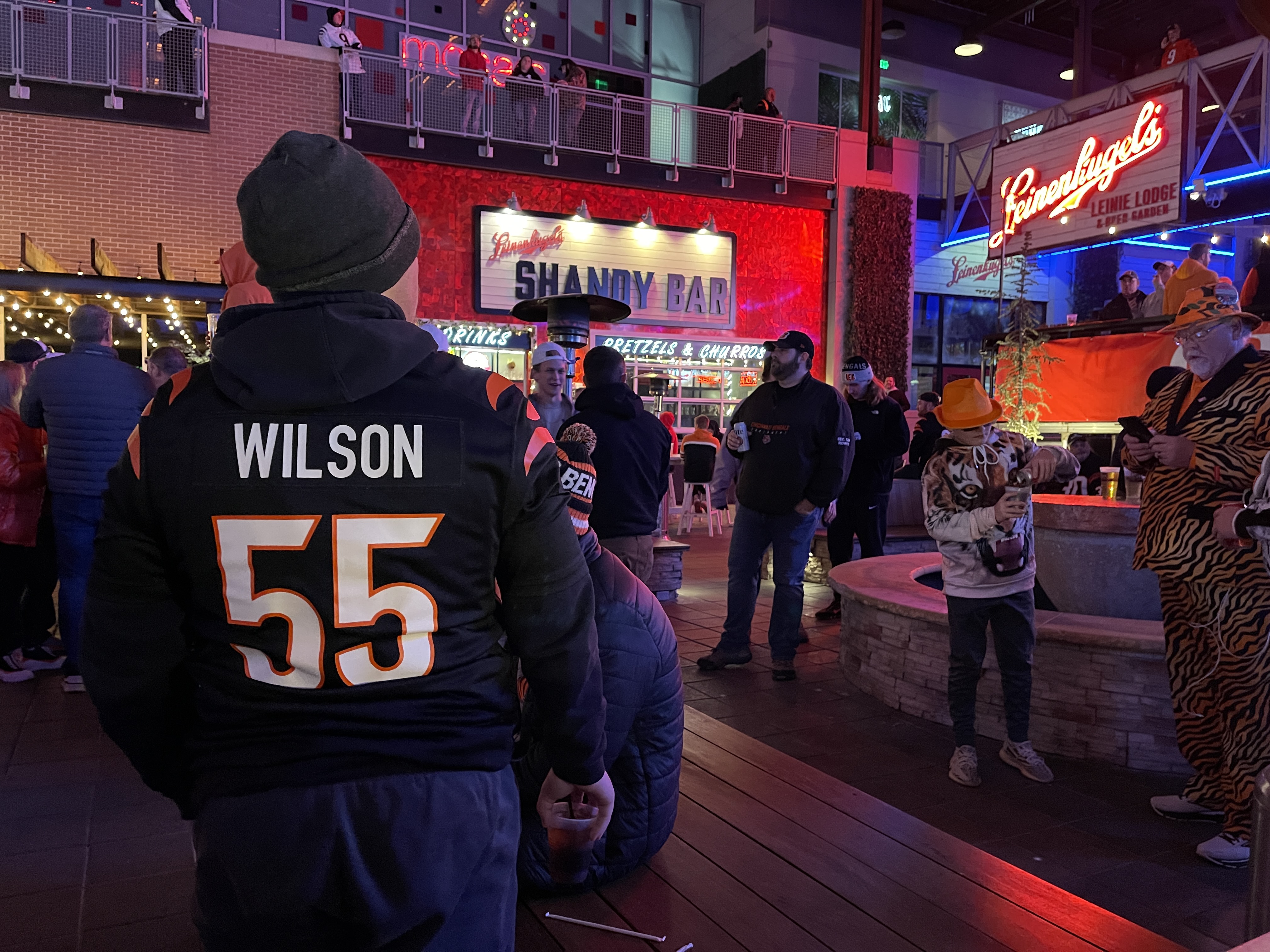 Cincinnati Bengals Fans Pep Rally