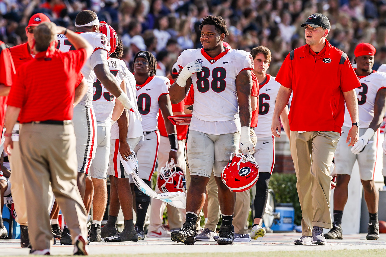 Jalen Carter on impressive debut and fellow Bulldog Jordan Davis