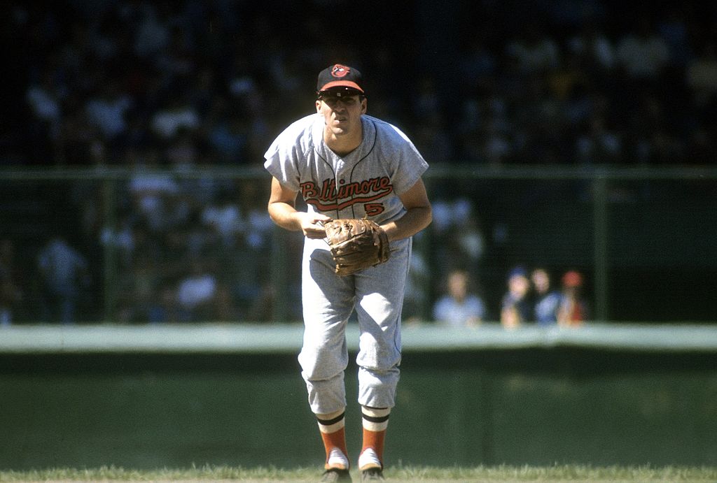 World Series, Baltimore Orioles Frank Robinson in action vs Los News  Photo - Getty Images