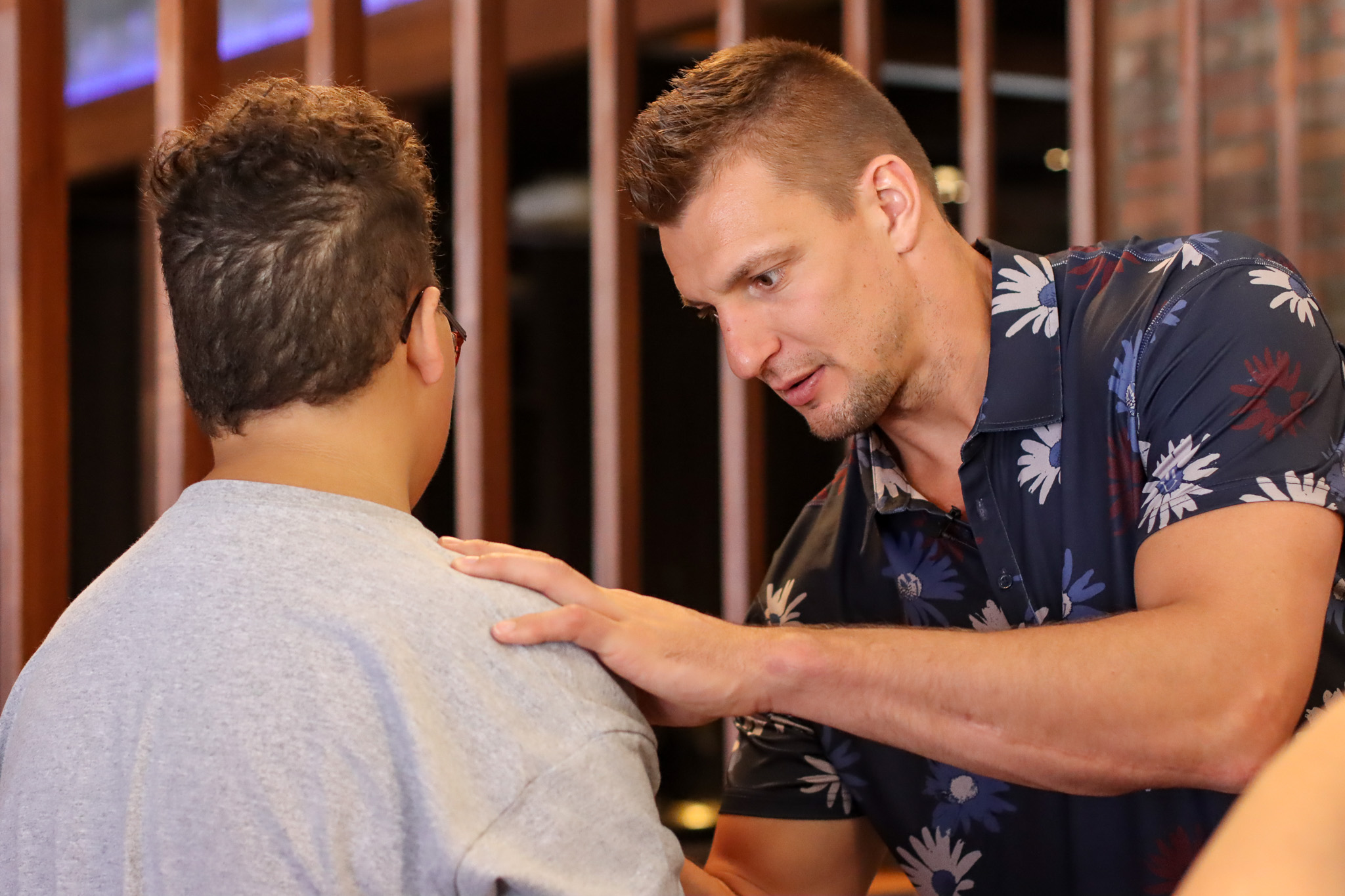 Gronk accepts Make A Wish award, reflects on impact in New England