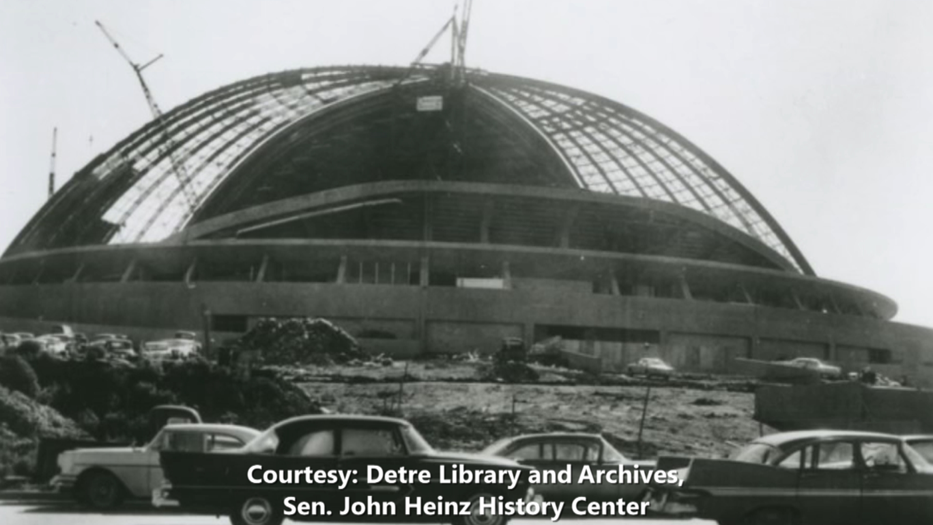 Pittsburgh Penguins Civic Arena Ornament, Stanley Cup Arena Roof