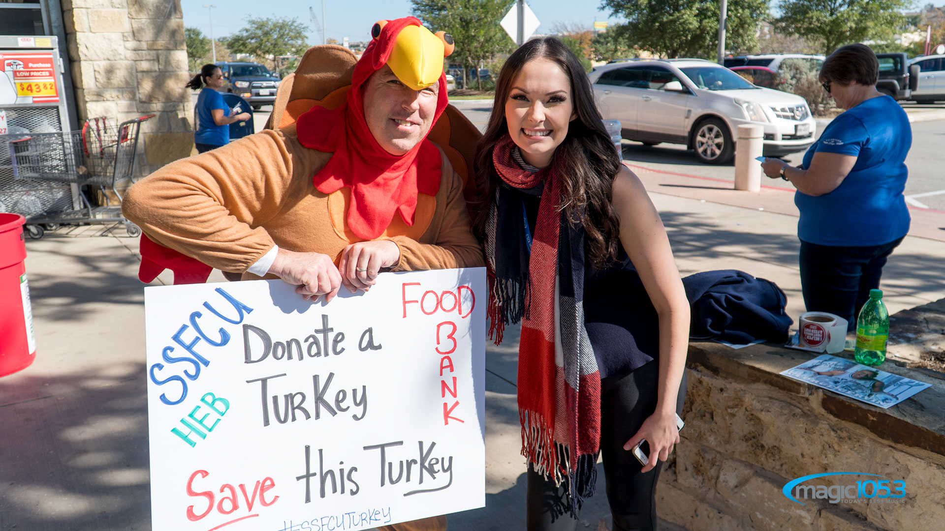 Magic 105 3 Turkey Drive For The San Antonio Food Bank Magic 105 3 Today S Best Music