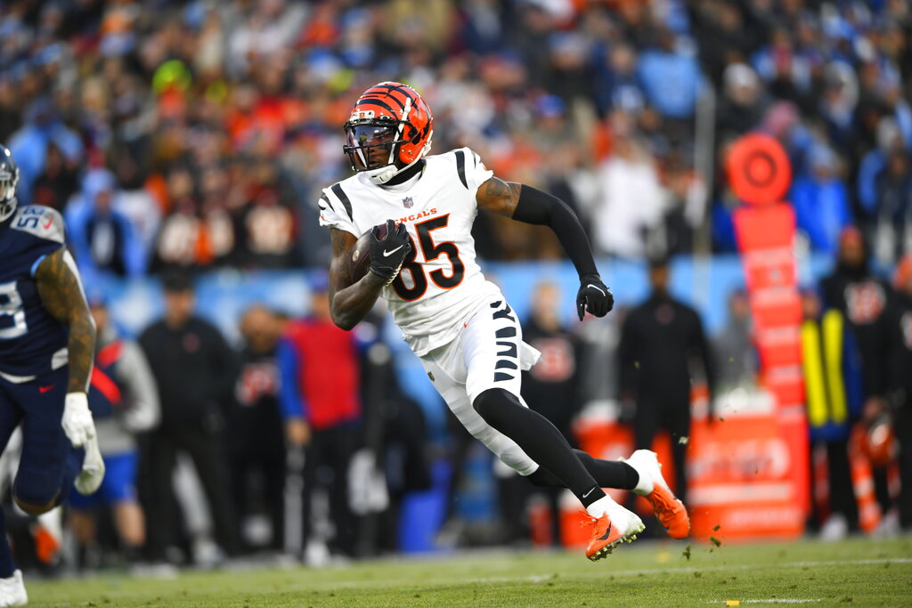 Cincinnati Bengals: Tee Higgins 2022 White Uniform - Officially Licens in  2023