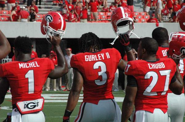 Nick Chubb Sony Michel Todd Gurley Georgia Football Unisex T-Shirt - Teeruto