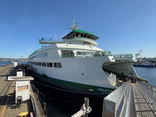 One of Washington's largest ferries almost back in service after