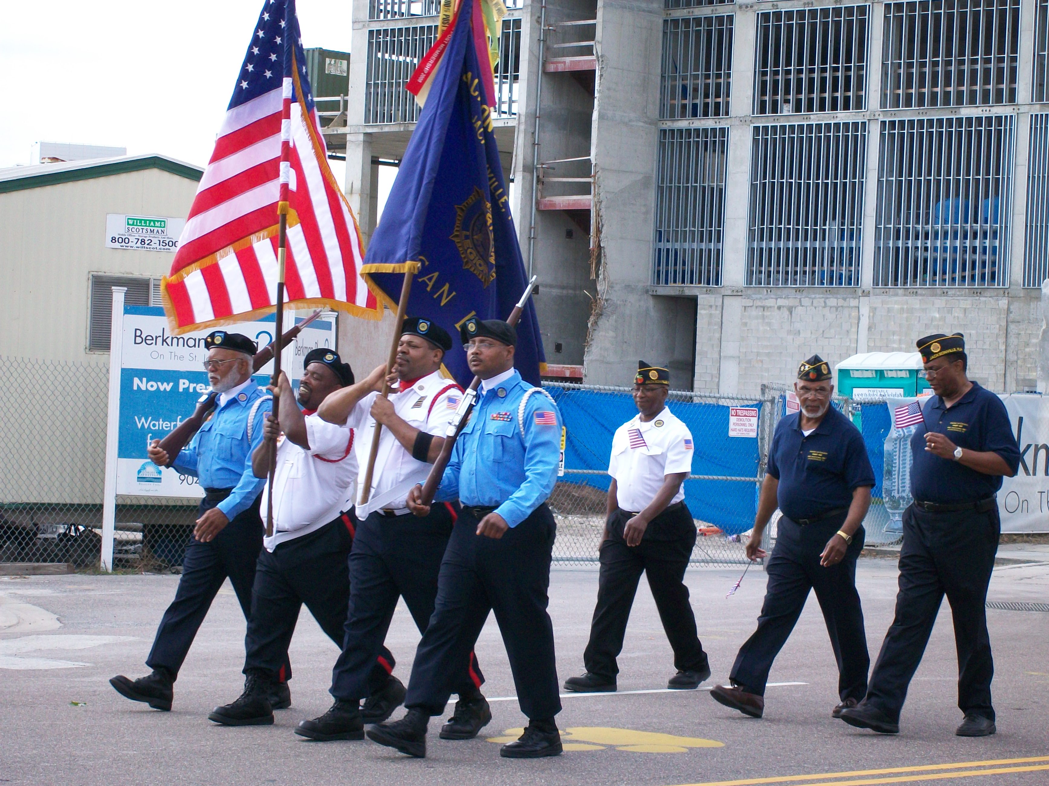 The first celebration of veterans day