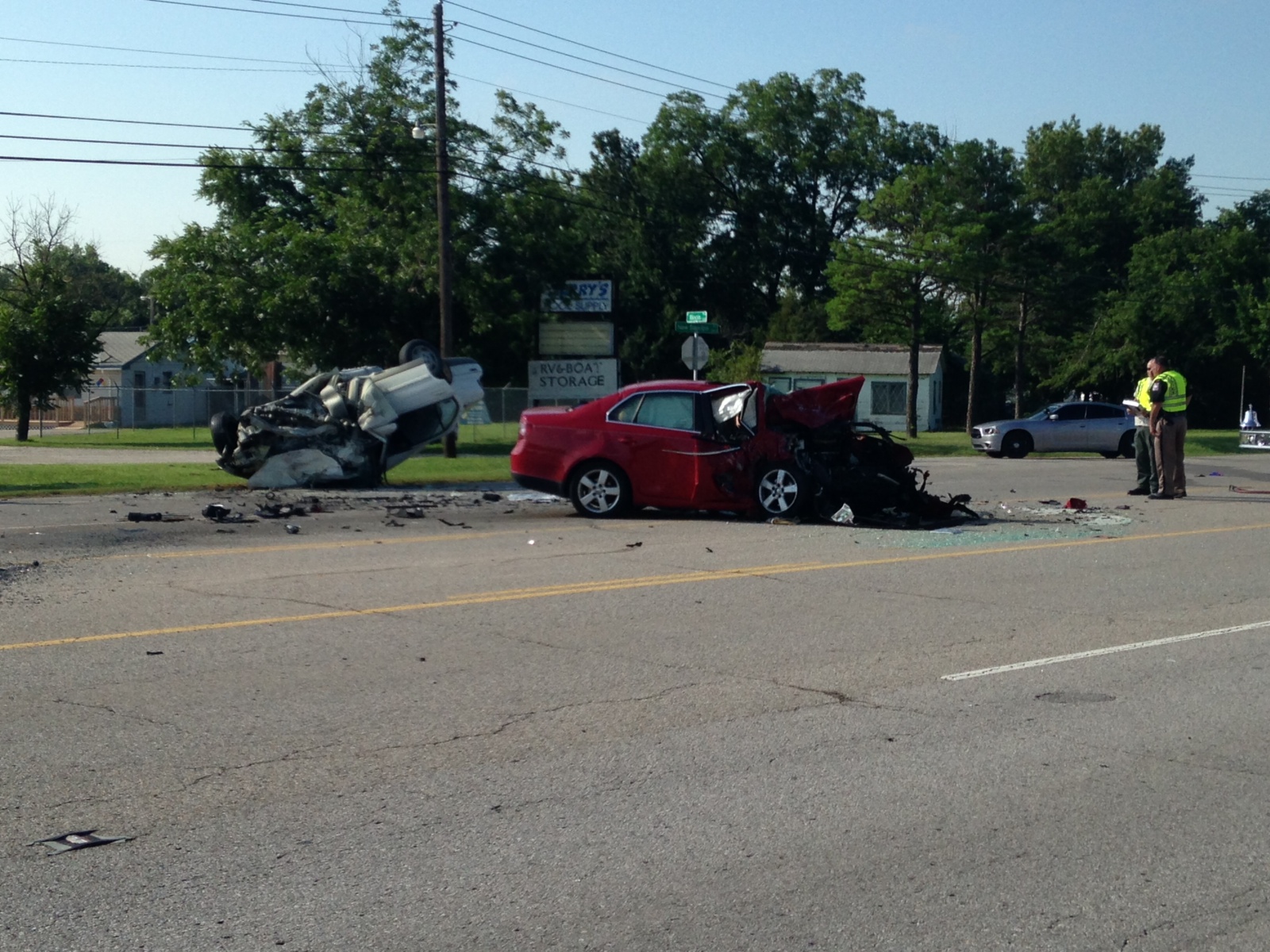 Update Second person dies in Sapulpa crash 102.3 KRMG