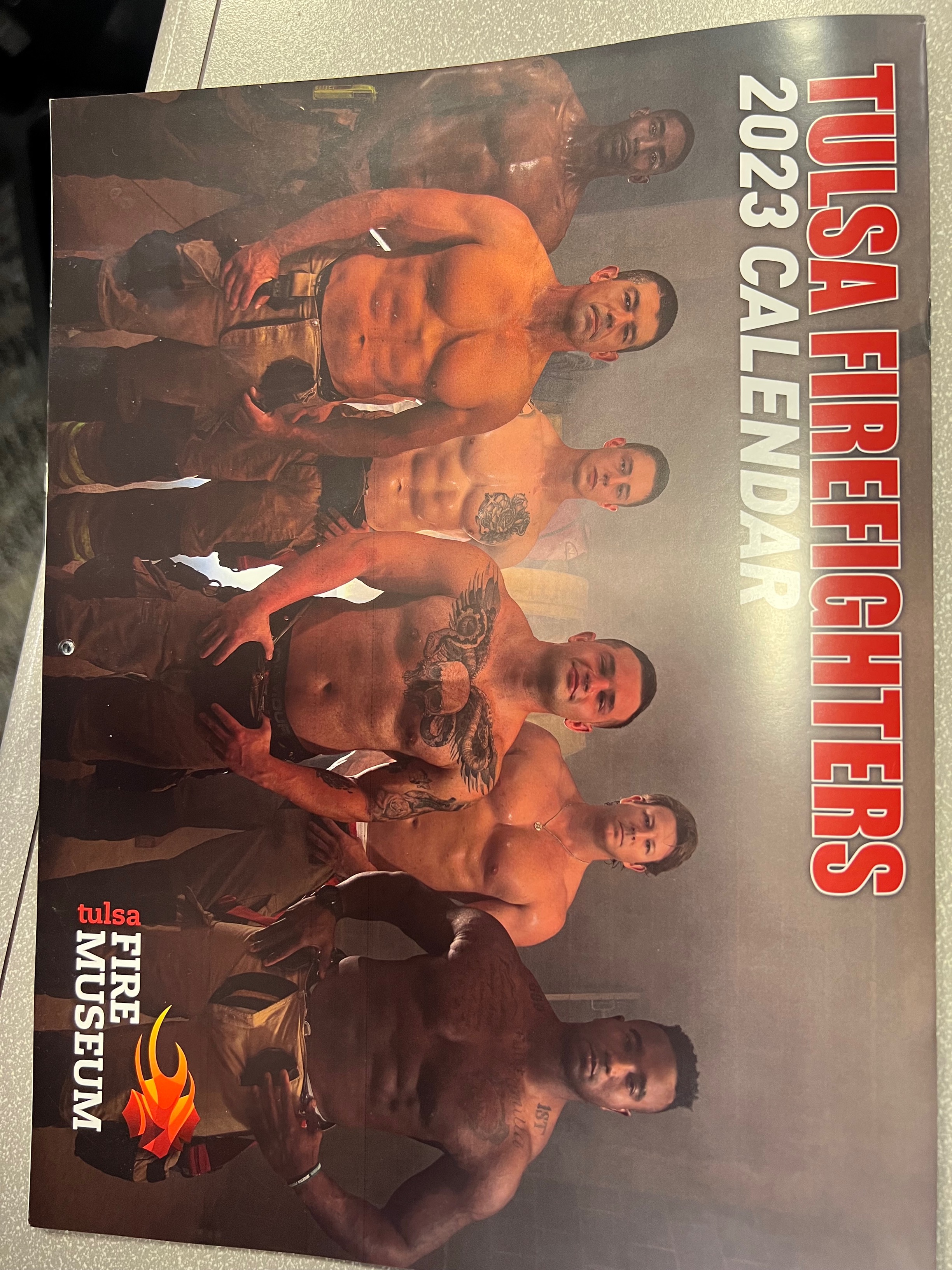 Photos: Tulsa Firefighters and Women on Fire 2023 calendars – 103.3 The  Eagle
