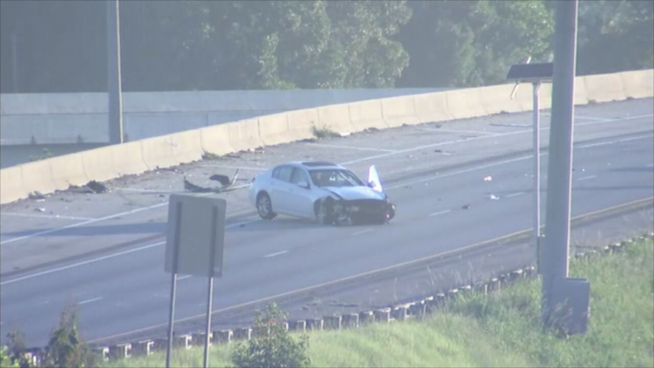 Medical emergency triggers multi-car crash in Lithonia, police say