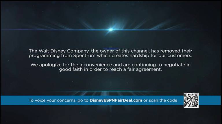 Spectrum fight with Disney, ESPN affects these college football games