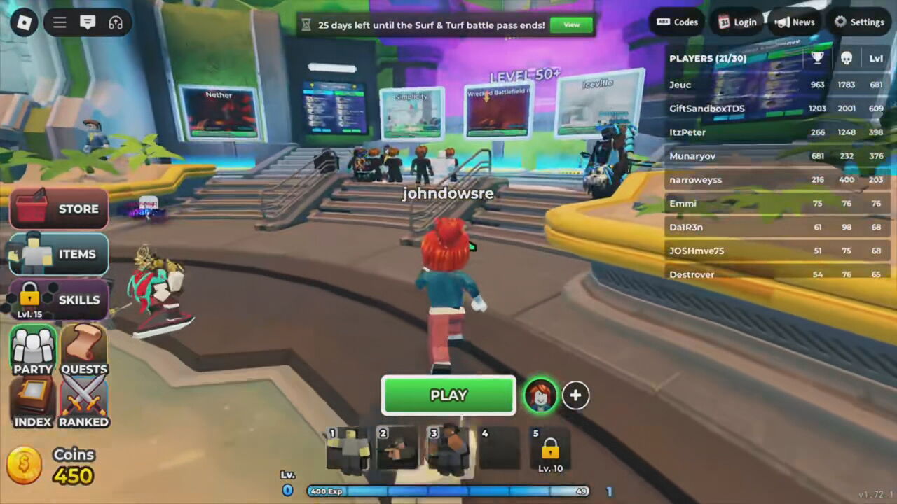 Roblox multiplayer lobby example Roblox players gathered in an experience lobby before starting gameplay