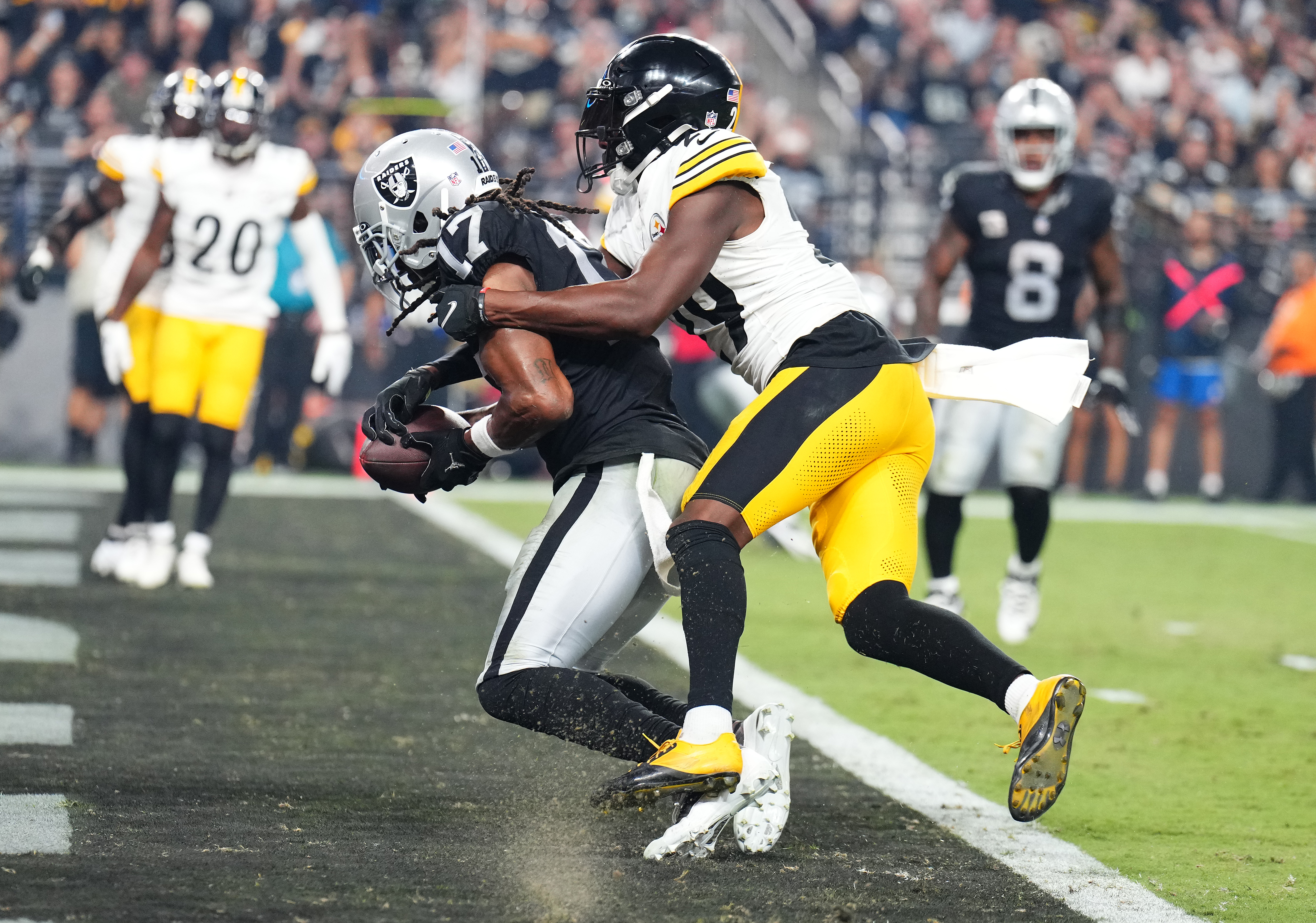 Splash and then some: Steelers make impact in get-right win over Raiders –  WPXI