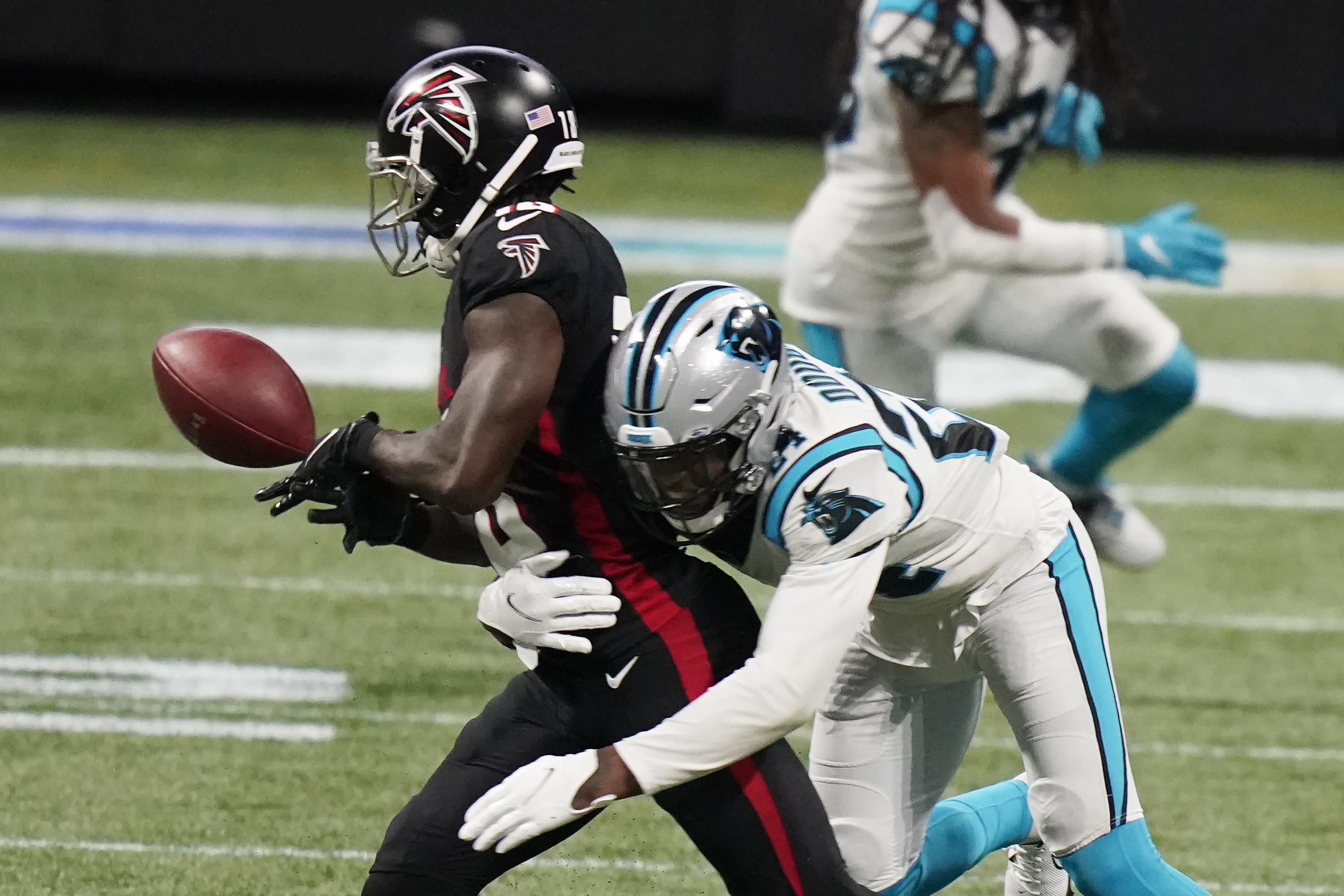 Bridgewater's 2 TDs, Burris pick lead Panthers over Falcons turnout AP  Carolina Panthers Matt Ryan Coach