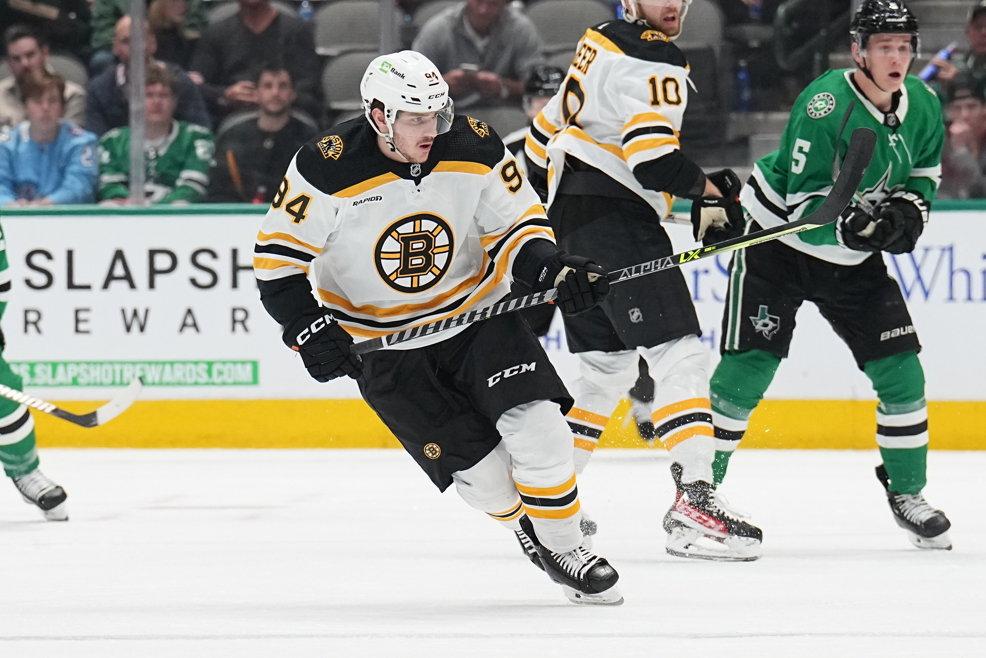 Pastrnak scores in OT as Bruins rally for 3-2 win over Stars - The