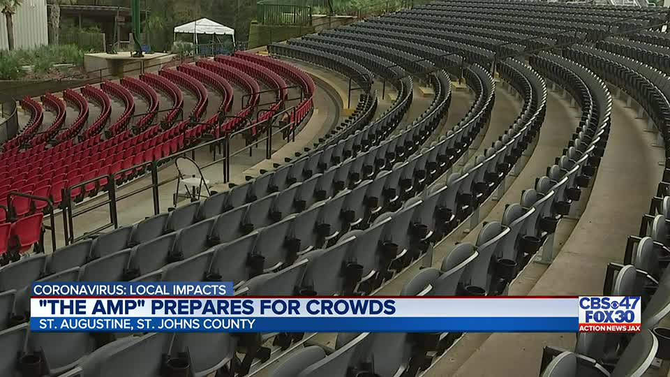 St augustine Amphitheatre Seating Chart